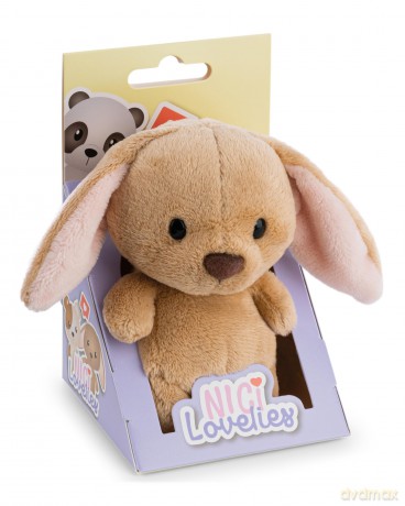 NICI Pluszak zajączek 11 cm w pudełku prezentowym 8 × 8,5 × 13 cm