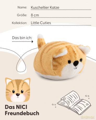 NICI Pluszak kot 8 cm