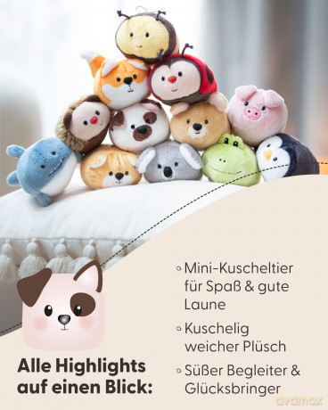 NICI Pluszak pies 8 cm