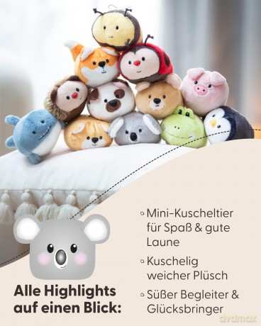 NICI Pluszak koala 8 cm