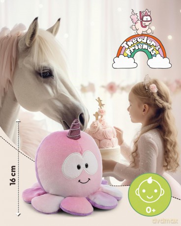 NICI Pluszak ośmiornica Maris 16 cm
