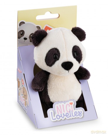 NICI Pluszak panda 11 cm w pudełku prezentowym 8 × 8,5 × 13 cm