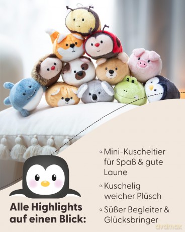 NICI Pluszak pingwin 8 cm