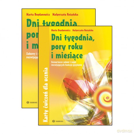 Dni tygodnia, pory roku i miesiące [KSIĄŻKA]