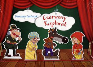 Domowy teatrzyk. Czerwony Kapturek [KSIĄŻKA]