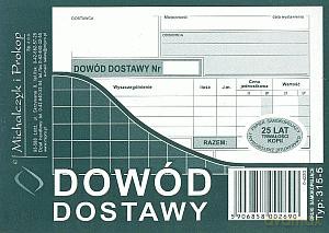 Dowód dostawy A6