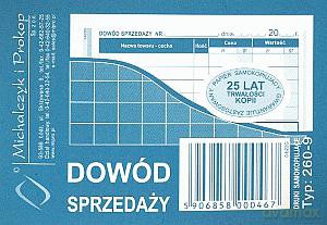 Dowód sprzedaży A7