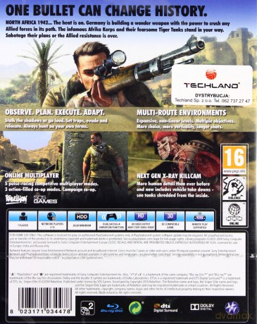 Sniper Elite V3 [GRA PS4]