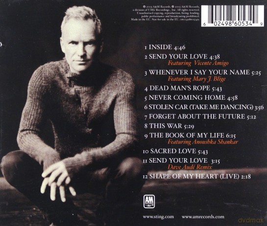 Sting: Sacred Love [CD]