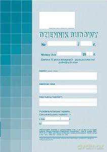 Dziennik budowy A4