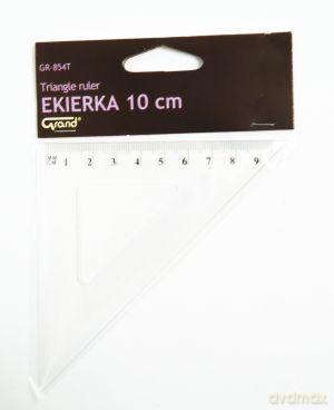 Ekierka szkolna 10cm GR-854T