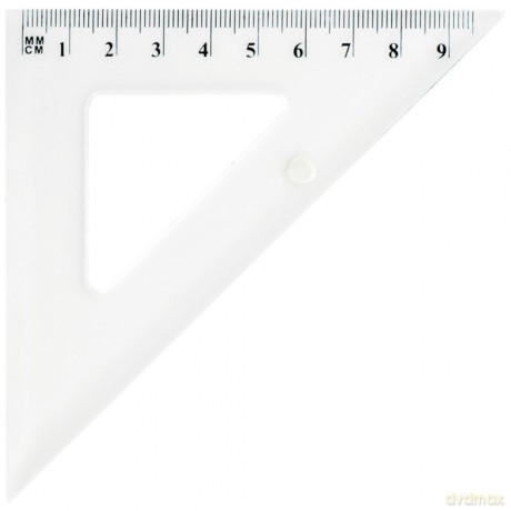 Ekierka szkolna 10cm GR-854T