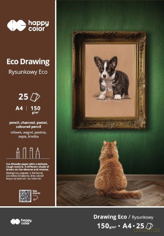 Blok rysunkowy A4/25K Eco Art