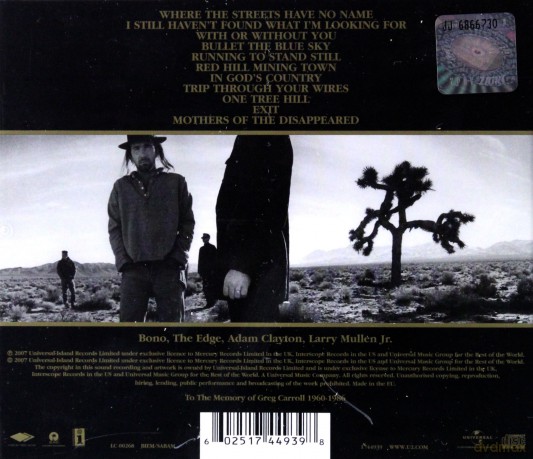 U2: The Joshua Tree [CD]