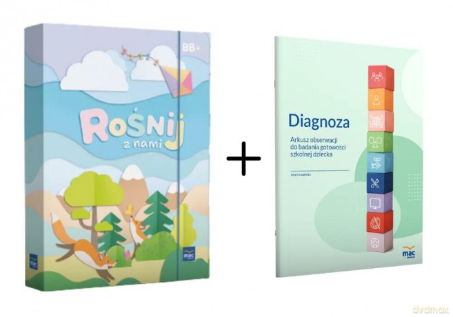 Superpakiet Rośnij z nami Poziom B i B+ +Arkusz [KSIĄŻKA]
