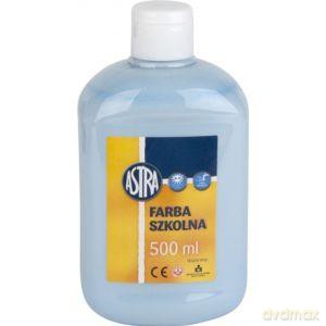 Farba szkolna 500ml Błękitna