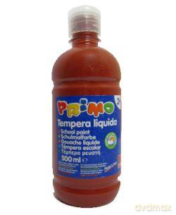 Farba tempera 500 ml brązowa