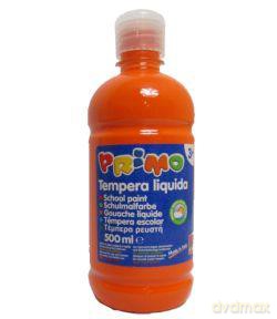 Farba tempera 500 ml pomarańczowa