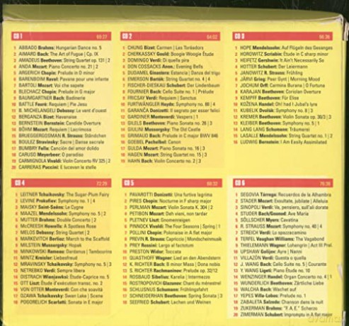 111 Years Of Deutsche Grammophon 111 Classic Tracks [6CD]