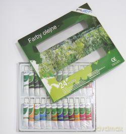 Farby olejne 24x12ml