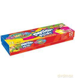 Farby plakatowe 12/20ml Neon