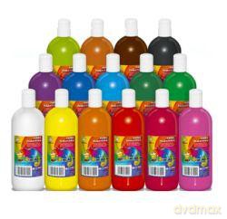 Farby plakatowe 500 ml jasnozielona