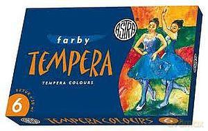 Farby tempera 6 kolorów/20 ml