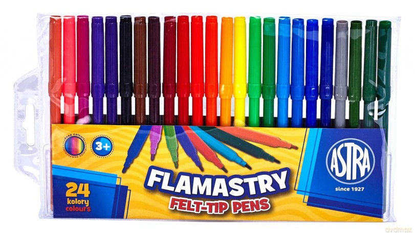 Flamastry 24 kolory