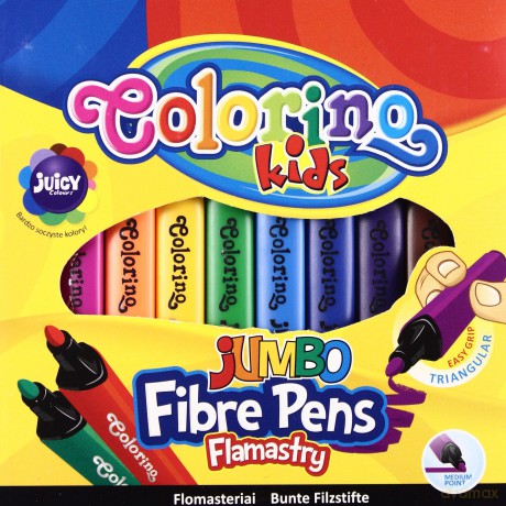 Flamastry Colorino Jumbo - 10 kolorów