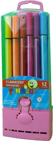 Flamastry trójkątne Fun&Joy