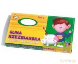 Glina rzeźbiarska samoutwardzalna biała