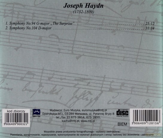 Kolekcja Marzeń: Haydn Joseph [CD]