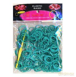 Gumki Loom Bands ciemno zielone