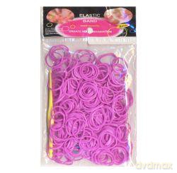 Gumki Loom Bands fioletowe