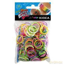 Gumki Super Bands Kidea mix kolorów