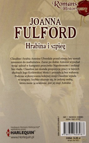 Hrabina i szpieg - Joanna Fulford [KSIĄŻKA]