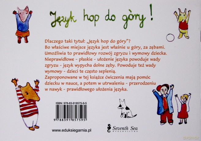 Język hop do góry! Ćwiczenie logopedyczne dla dzieci [KSIĄŻKA]