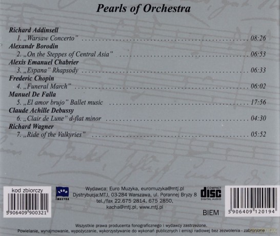 Kolekcja Marzeń: Pearls Of Orchestra [CD]