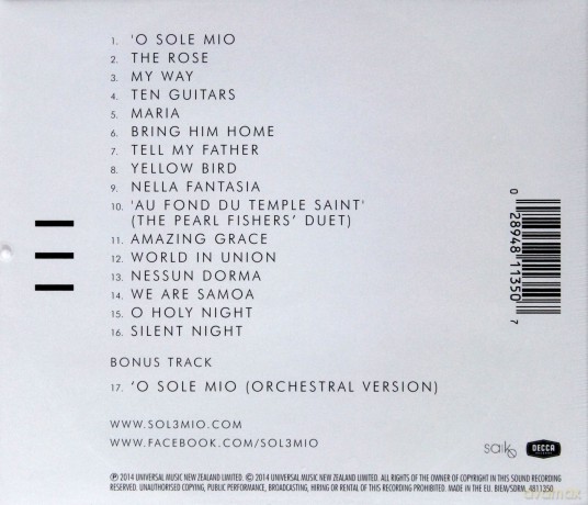 Sole Mio: Sole Mio [CD]