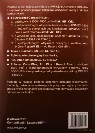 Budowa, naprawa, eksploatacja - Polonez [KSIĄŻKA]