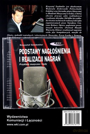 Podstawy nagłośnienia i realizacji nagrań - Krzysztof Sztekmiler [KSĄŻKA]