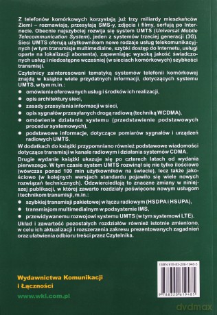 UMTS. System telefonii komórkowej trzeciej gener. - Jacek Cichocki, Jerzy Kołakowski [KSIĄŻKA]