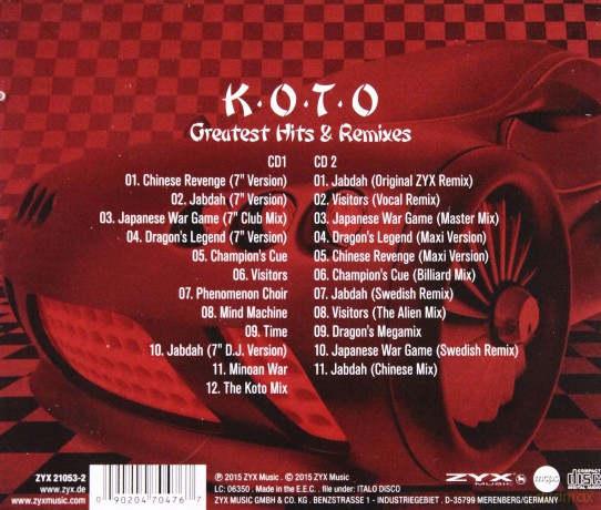 Koto: Greatest Hits and Remixes [2CD]