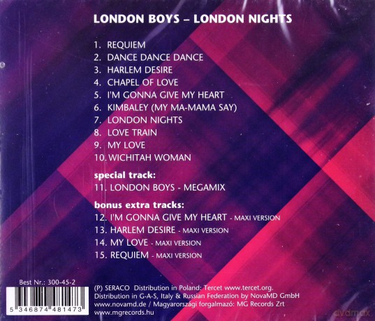 London Boys: London Nights [CD]