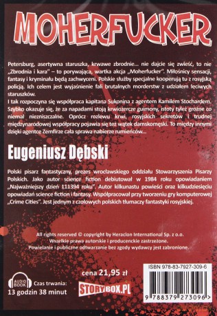 Moherfucker - Eugeniusz Dębski [AUDIOBOOK] [CD-MP3]