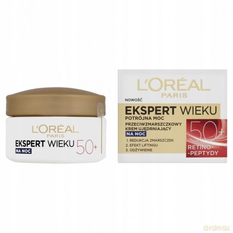 LOreal Dermo Age Specialist 50+ Krem Na Noc 50ml