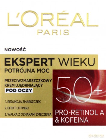 LOreal Dermo Age Specialist 50+ Krem P/Oczy 15ml