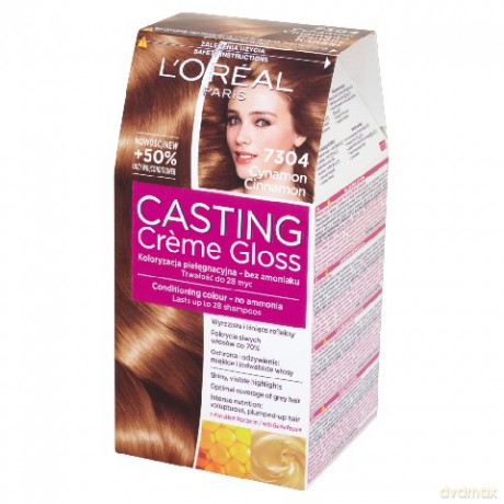 LOreal Casting Creme Gloss Szampon do włosów bez Amoniaku nr 7304 Cynamon