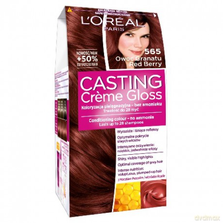 LOreal Casting Creme Gloss Szampon koloryzujący 565 Owoc Granatu