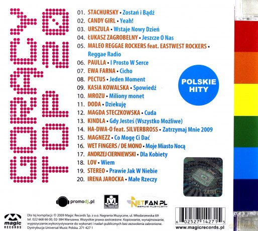 Gorący Top 20 Lato 2009 Polskie Hity [CD]